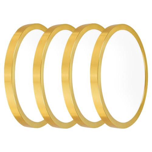 Hlite Dimmable 4pack 12 inch Gold Flush Mount Ceiling Light
